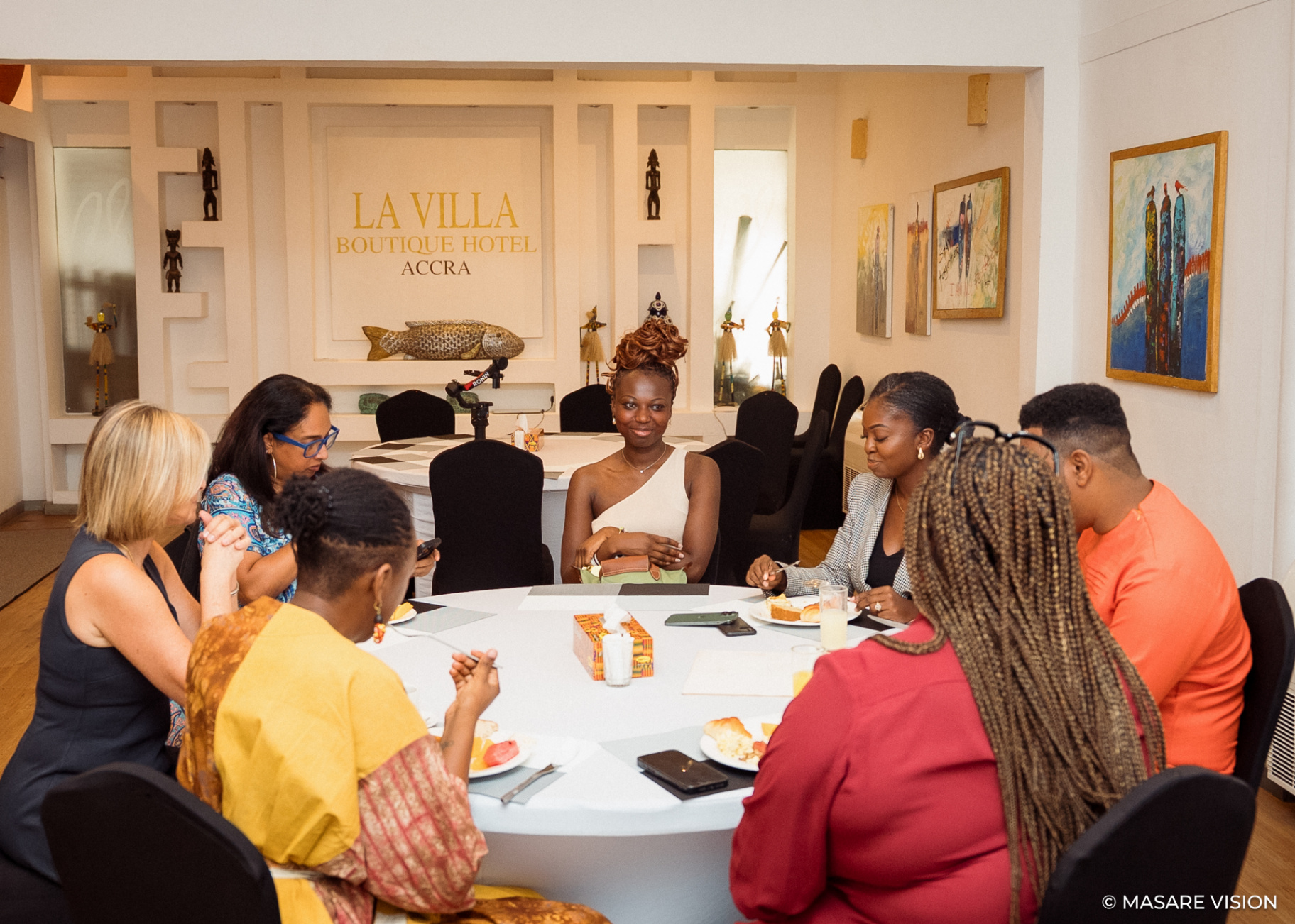 Diaspora investor breakfast — La Villa, Accra