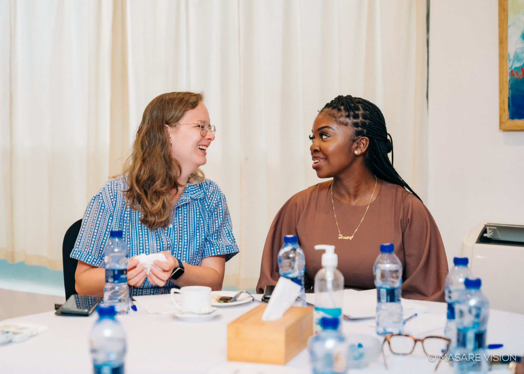 One-on-one with a diaspora clients visiting Accra