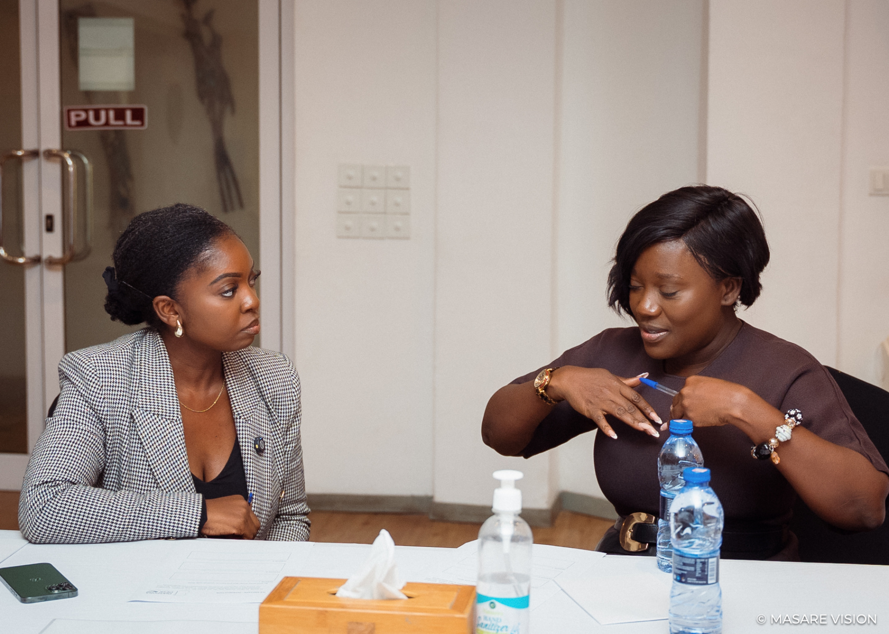 Due-diligence review with an operating partner